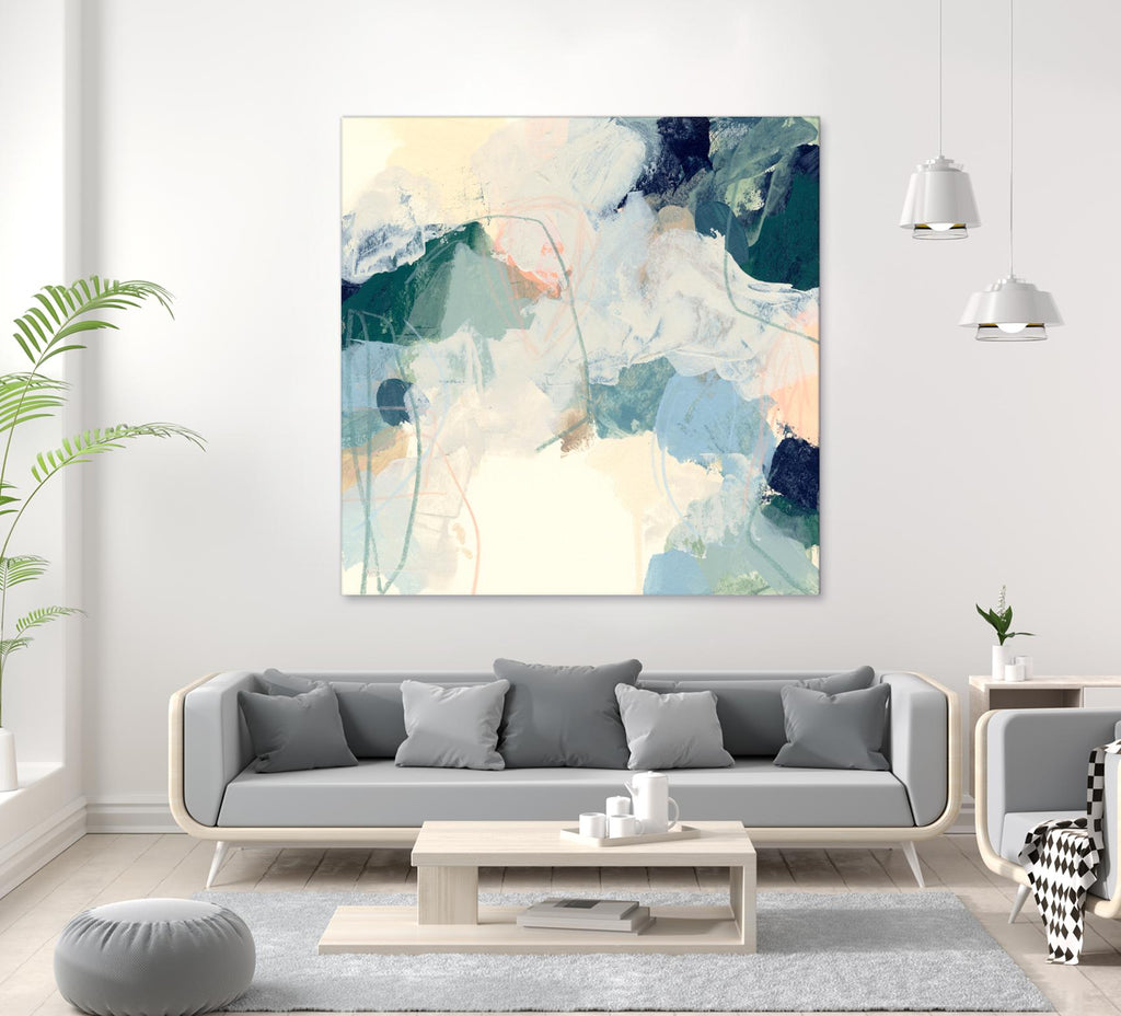 Cloud Gesture II by June Vess on GIANT ART - beige abstract abstract