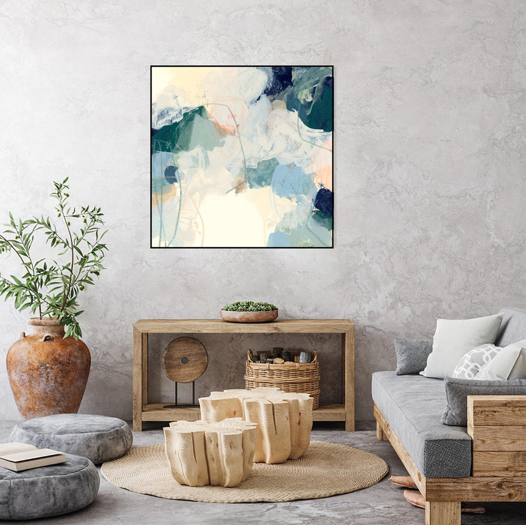 Cloud Gesture II by June Vess on GIANT ART - beige abstract abstract