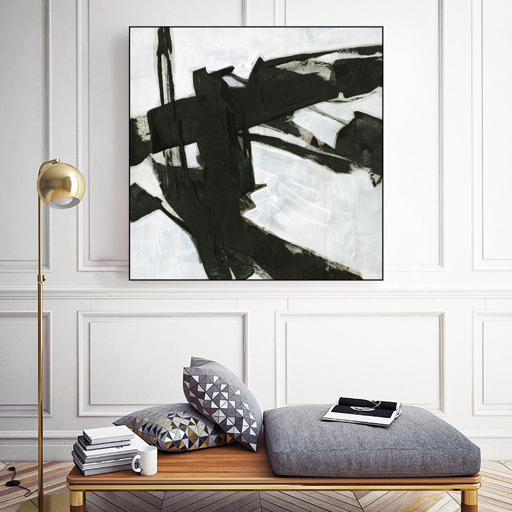 Ode an Kline I by Jennifer Goldberger on GIANT ART - white abstract abstract