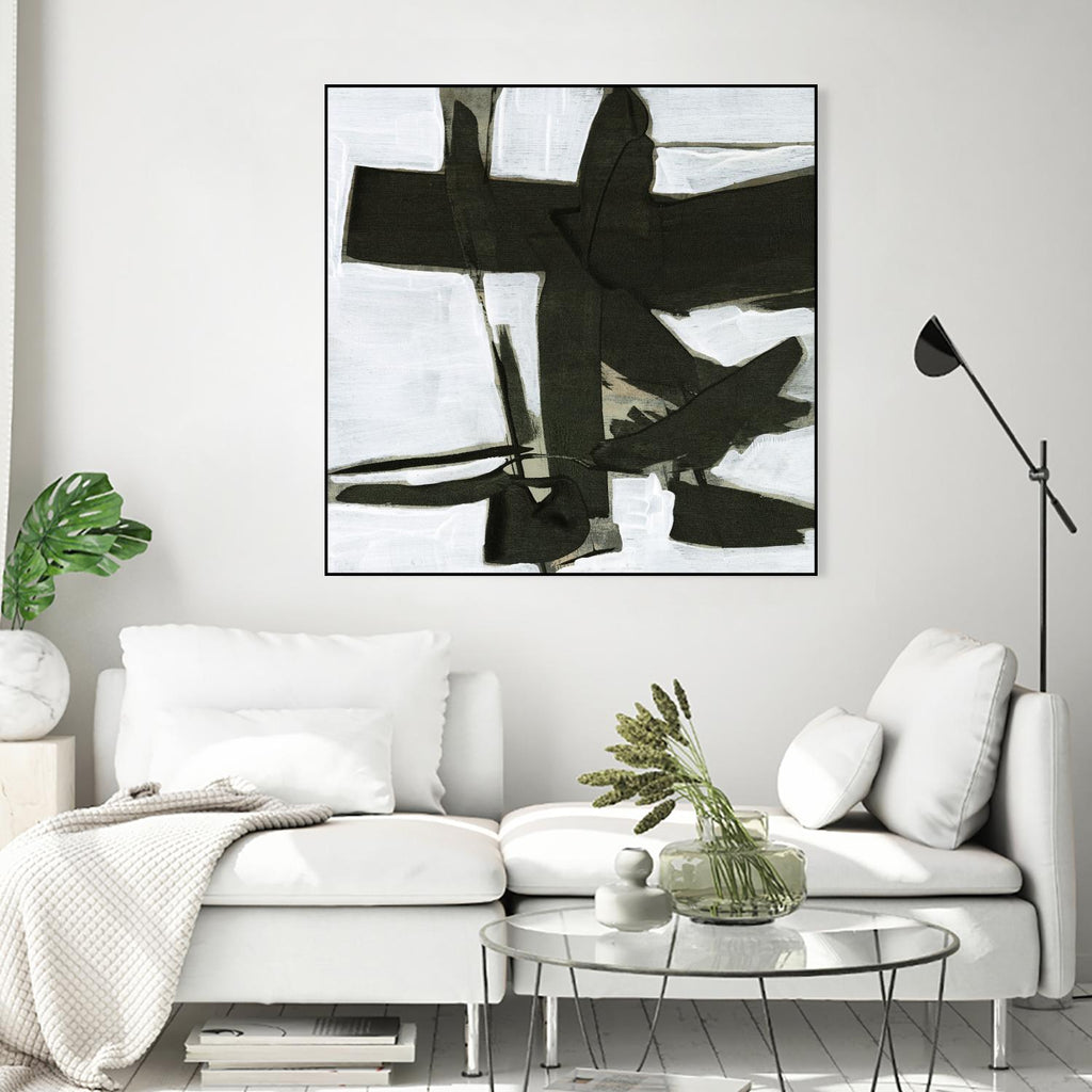 Ode an Kline III by Jennifer Goldberger on GIANT ART - white abstract abstract