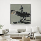 Ode an Kline IV by Jennifer Goldberger on GIANT ART - gold abstract abstract