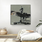 Ode an Kline IV by Jennifer Goldberger on GIANT ART - gold abstract abstract