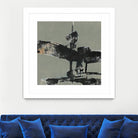 Ode an Kline IV by Jennifer Goldberger on GIANT ART - gold abstract abstract