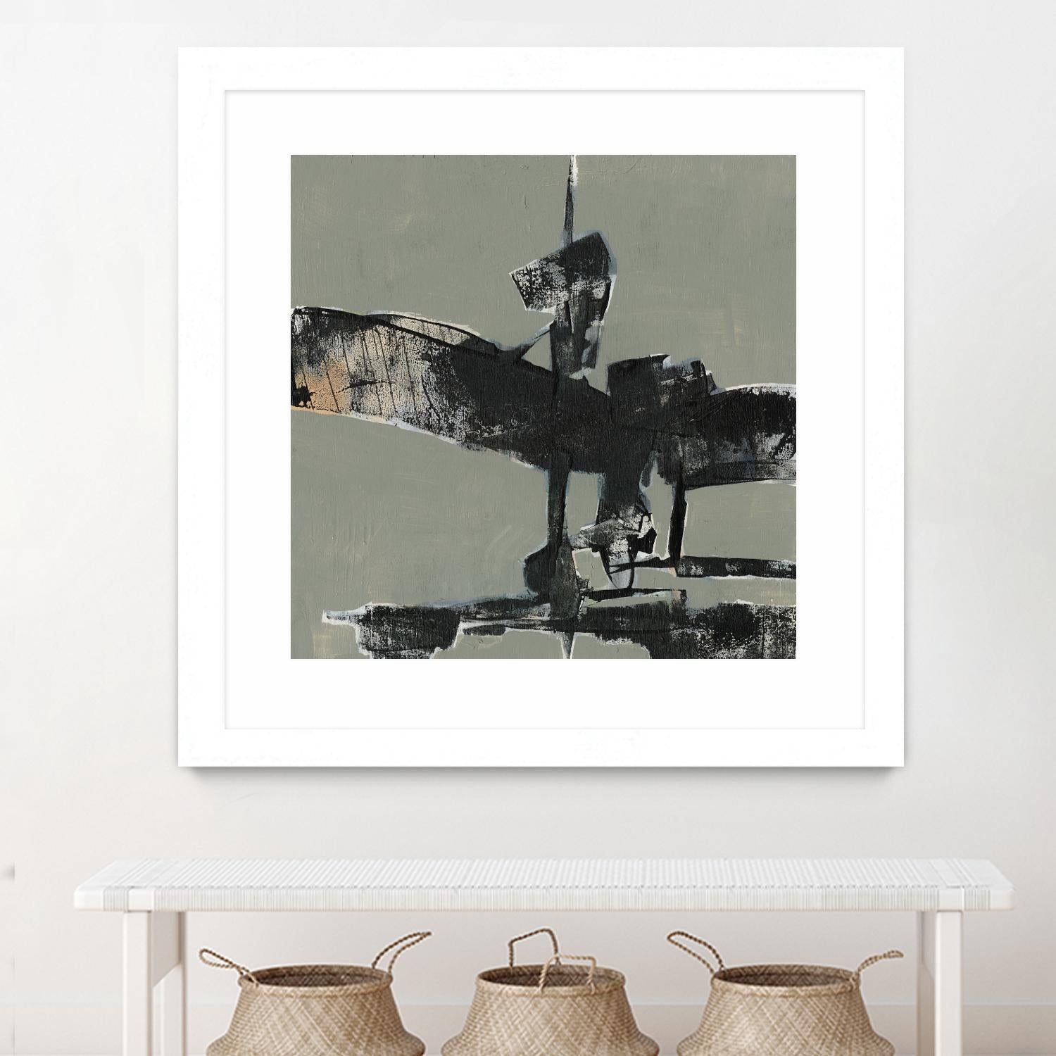 Ode an Kline IV by Jennifer Goldberger on GIANT ART - gold abstract abstract