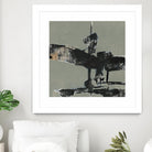 Ode an Kline IV by Jennifer Goldberger on GIANT ART - gold abstract abstract