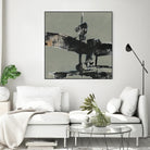 Ode an Kline IV by Jennifer Goldberger on GIANT ART - gold abstract abstract