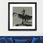 Ode an Kline IV by Jennifer Goldberger on GIANT ART - gold abstract abstract