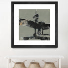 Ode an Kline IV by Jennifer Goldberger on GIANT ART - gold abstract abstract