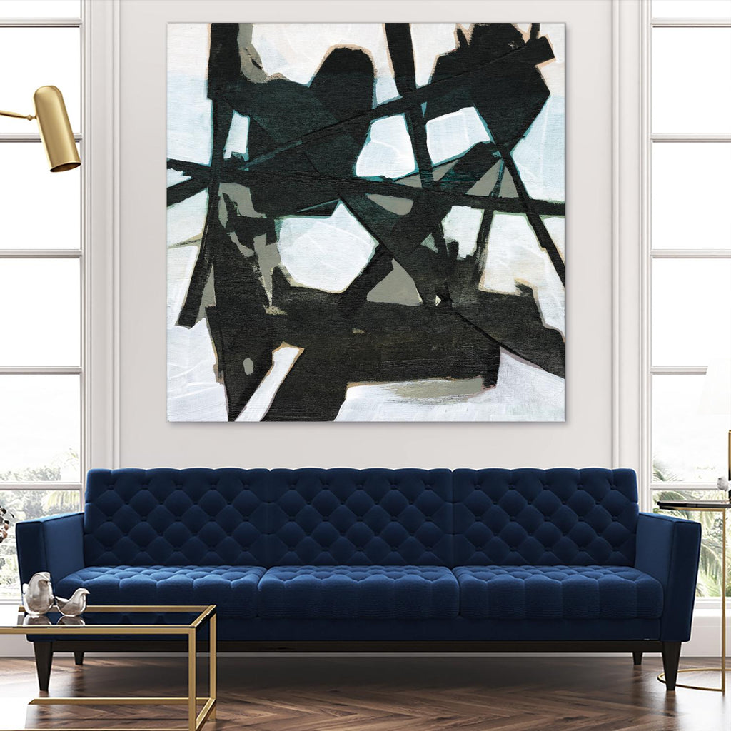 Ode an Kline V by Jennifer Goldberger on GIANT ART - blue abstract abstract