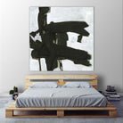 Ode an Kline VII by Jennifer Goldberger on GIANT ART - white abstract abstract