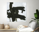 Ode an Kline VII by Jennifer Goldberger on GIANT ART - white abstract abstract