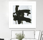 Ode an Kline VII by Jennifer Goldberger on GIANT ART - white abstract abstract