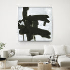 Ode an Kline VII by Jennifer Goldberger on GIANT ART - white abstract abstract