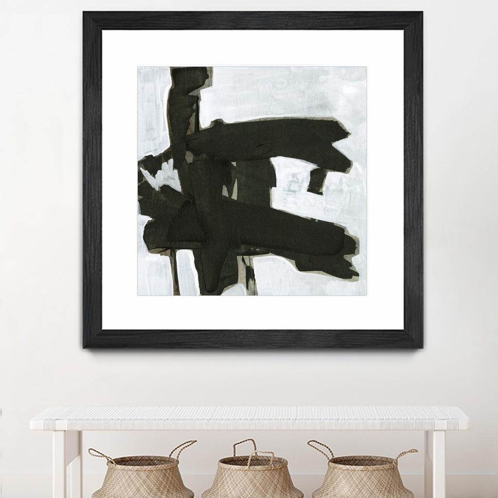 Ode an Kline VII by Jennifer Goldberger on GIANT ART - white abstract abstract