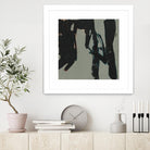 Ode an Kline VIII by Jennifer Goldberger on GIANT ART - black abstract abstract