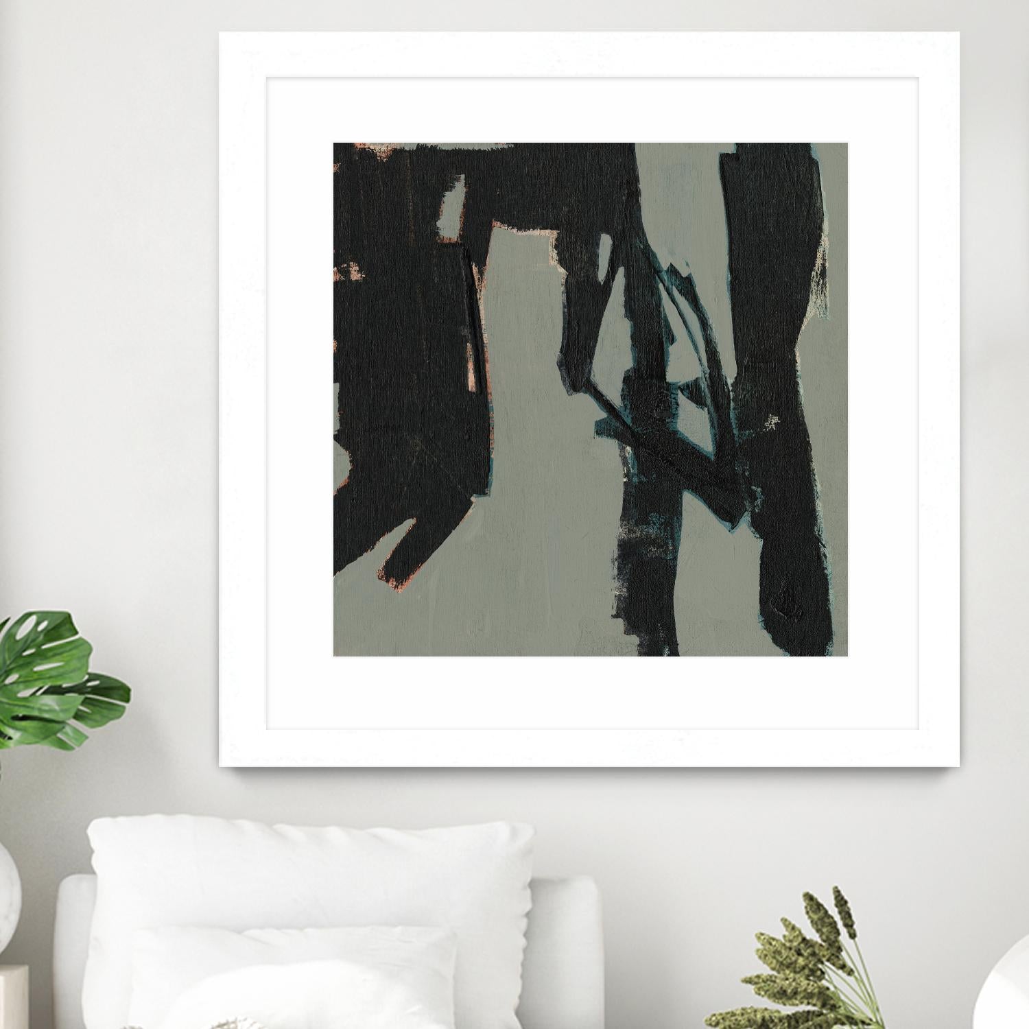 Ode an Kline VIII by Jennifer Goldberger on GIANT ART - black abstract abstract