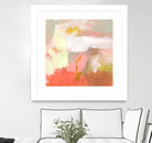 Yellow and Blush II by Victoria Barnes on GIANT ART - orange abstract abstract