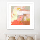 Yellow and Blush II by Victoria Barnes on GIANT ART - orange abstract abstract