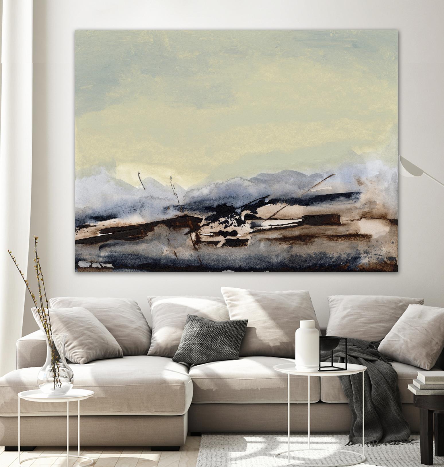 Shanthih II by Sharon Gordon on GIANT ART - green abstract abstract 