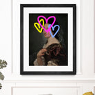 Concealed Portrait II by Victoria Barnes on GIANT ART - beige figurative abstract