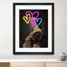 Concealed Portrait II by Victoria Barnes on GIANT ART - beige figurative abstract