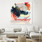 Abstract Metro Maps IV by Jennifer Parker on GIANT ART - orange abstract abstract