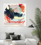 Abstract Metro Maps IV by Jennifer Parker on GIANT ART - orange abstract abstract