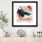 Abstract Metro Maps IV by Jennifer Parker on GIANT ART - orange abstract abstract