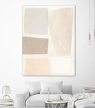 Block Magnetism II by June Vess on GIANT ART - grey  abstract abstract 