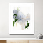 Green and Grey I by Victoria Barnes on GIANT ART - orange abstract abstract