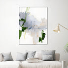 Green and Grey I by Victoria Barnes on GIANT ART - orange abstract abstract