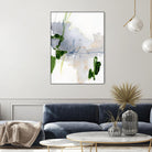 Green and Grey I by Victoria Barnes on GIANT ART - orange abstract abstract