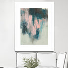 Blush Cascade II by Jennifer Goldberger on GIANT ART - beige abstract abstract