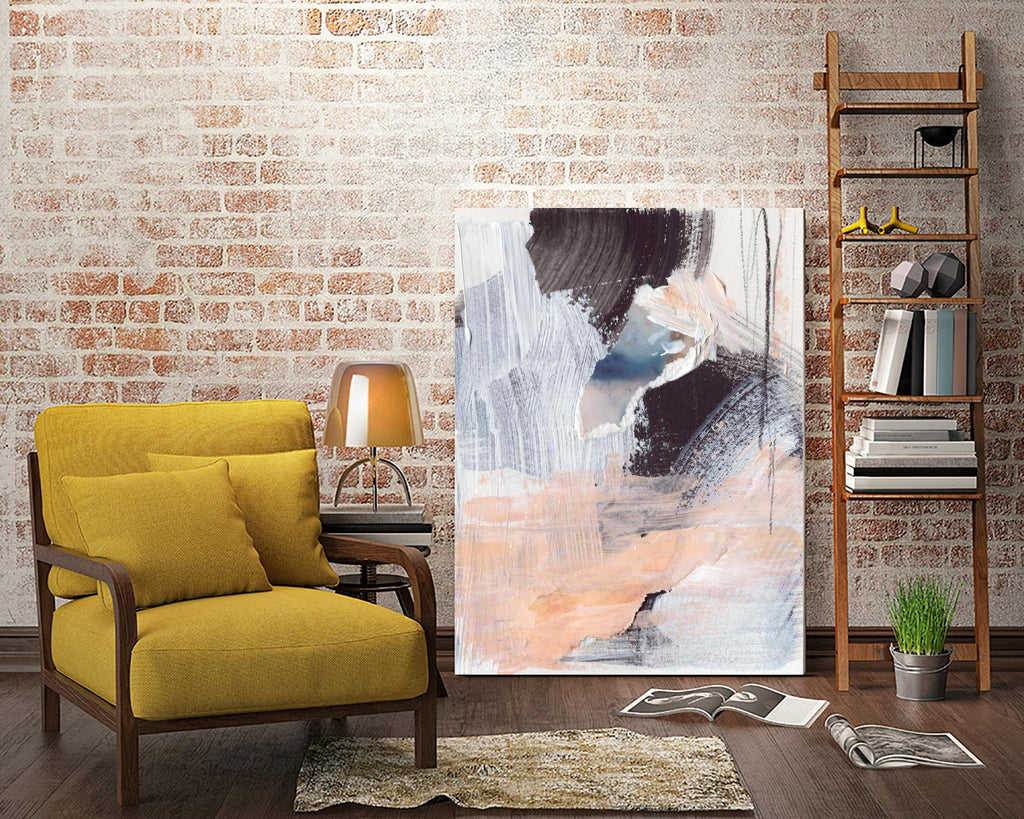 Paved Path I by Jennifer Parker on GIANT ART - pink abstract abstract