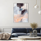 Paved Path I by Jennifer Parker on GIANT ART - pink abstract abstract