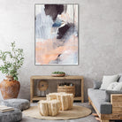 Paved Path I by Jennifer Parker on GIANT ART - pink abstract abstract