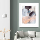 Paved Path I by Jennifer Parker on GIANT ART - pink abstract abstract