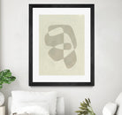 Soft Shape I by Emma Caroline on GIANT ART - beige abstract abstract