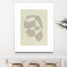 Soft Shape I by Emma Caroline on GIANT ART - beige abstract abstract