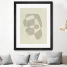 Soft Shape I by Emma Caroline on GIANT ART - beige abstract abstract