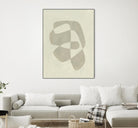 Soft Shape I by Emma Caroline on GIANT ART - beige abstract abstract