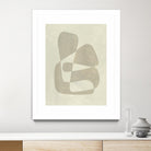 Soft Shape II by Emma Caroline on GIANT ART - beige abstract abstract 