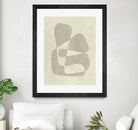 Soft Shape II by Emma Caroline on GIANT ART - beige abstract abstract 