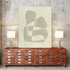 Soft Shape II by Emma Caroline on GIANT ART - beige abstract abstract 