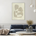 Soft Shape II by Emma Caroline on GIANT ART - beige abstract abstract 