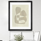 Soft Shape II by Emma Caroline on GIANT ART - beige abstract abstract 
