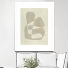 Soft Shape II by Emma Caroline on GIANT ART - beige abstract abstract 