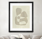 Soft Shape II by Emma Caroline on GIANT ART - beige abstract abstract 