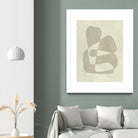 Soft Shape II by Emma Caroline on GIANT ART - beige abstract abstract 