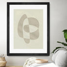 Soft Shape III by Emma Caroline on GIANT ART - beige  abstract abstract 